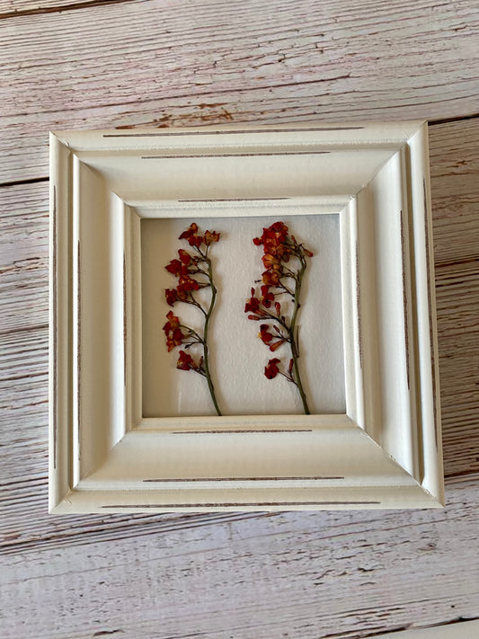 Handmade Pressed Flower Frame