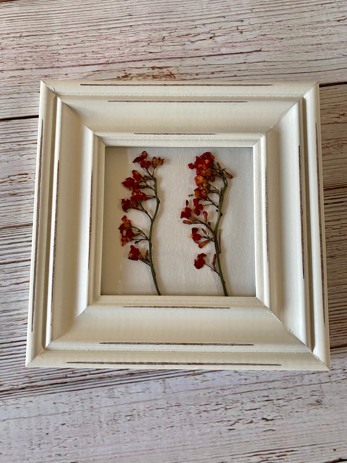 Handmade Pressed Flower Frame